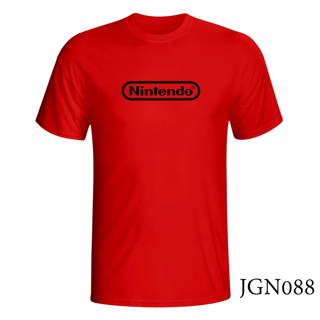 JGN088 BAJU KAOS DISTRO GAME TERBARU NINTENDO GAMES Shopee Indonesia