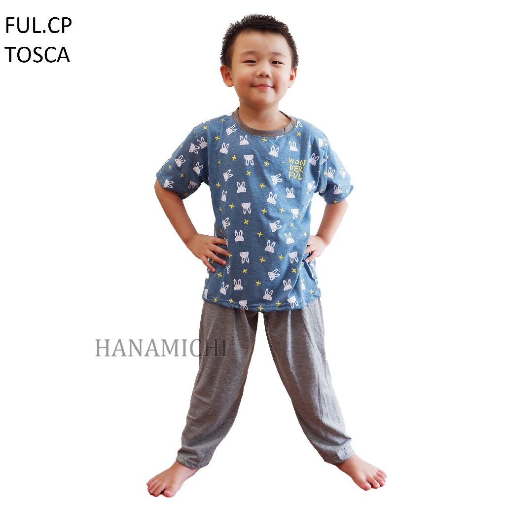 Hanamichi FUL.CP Baju Tidur Anak Lengan Pendek