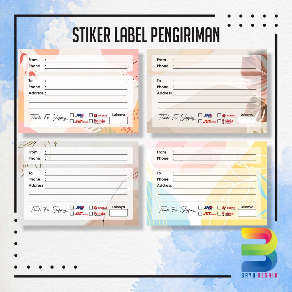

Stiker Label Pengiriman Online Shop