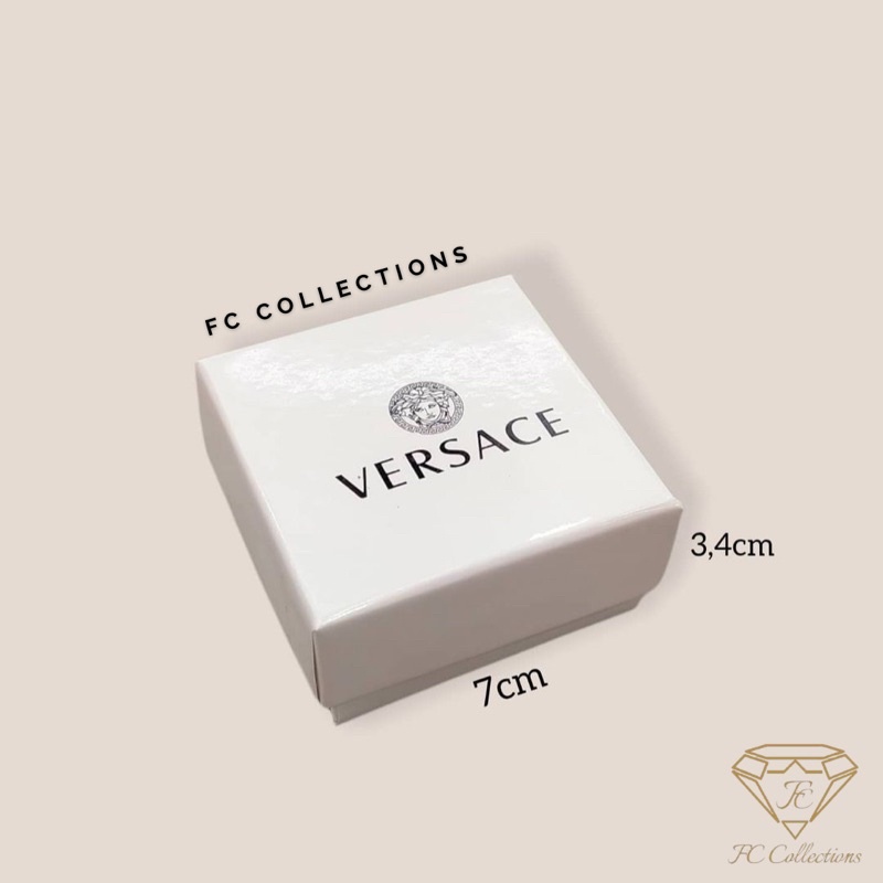

BOX AKSESORIES VERSACEE JEWELRY KOTAK GELANG PREMIUM PAJANGAN MEWAH FC1306