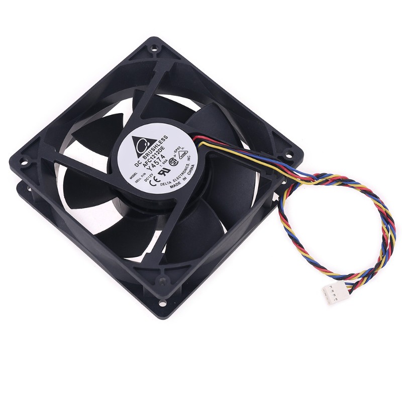 VIVI   120x120x38mm Brushless DC 12V 1.6A PWM Server Cooling Fan For Delta AFC1212DE