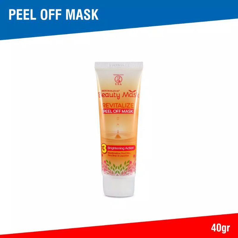 Beauty Mask Revitalize Peel Off Mask Brightening 40gr by Rohto
