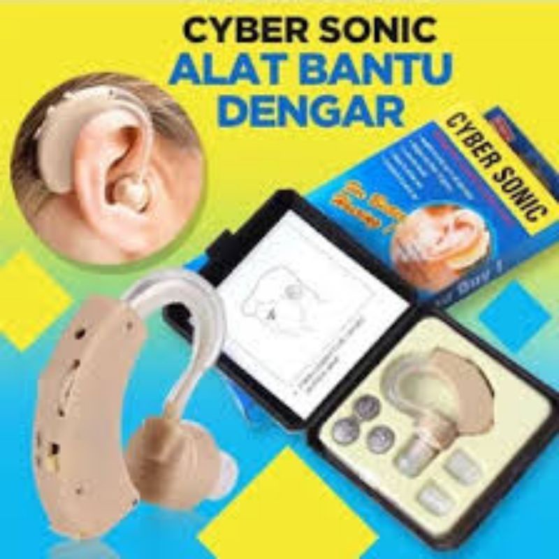 Jual Alat Bantu Dengar Orang Tua Hearing Aid Aids Kit Behind The Ear ...