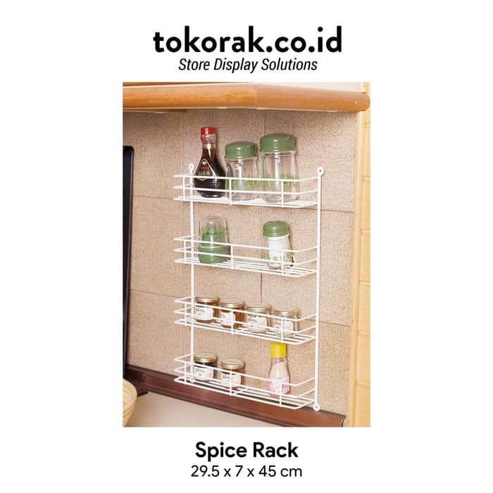 RAK BUMBU DAPUR SPICE RACK MODELLINE