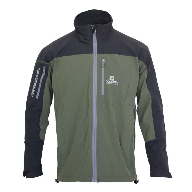 Jaket Gunung Consina Karakoram Jacket Dark Grey