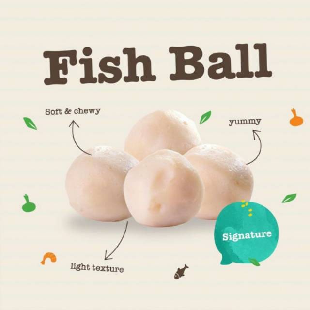 

NATUREFOOD GOODEATS SIGNATURE FISH BALL BAKSO IKAN KENYAL LEMBUT