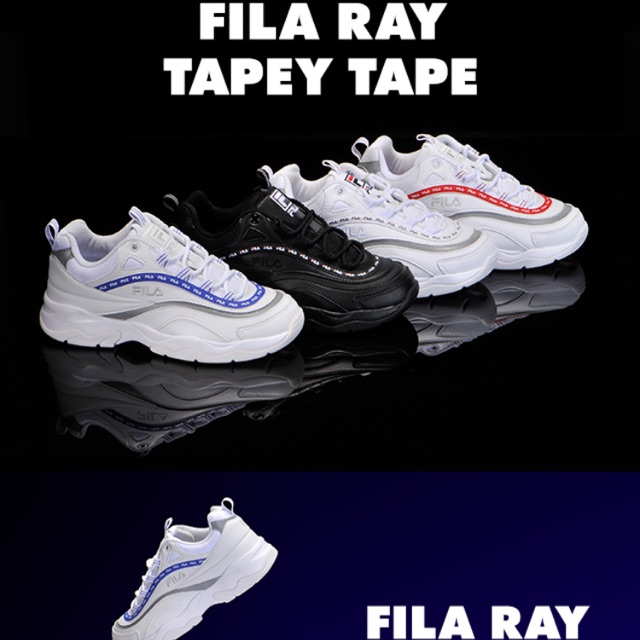 [DP] FILA RAY TAPEY TAPE ORIGINAL (SEPATU FILA KOREA)