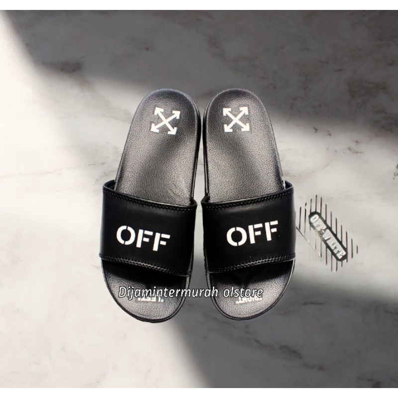 UNISEX 36-44 SANDAL SLIDE SANDAL SLOP SLIP FLIP FLOP GRADE ORI PRIA WANITA TERMURAH BERKUALITAS-2