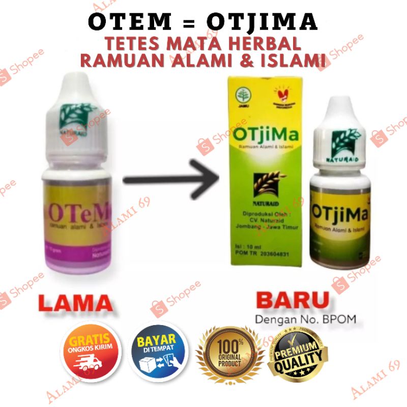 Otem Thm Otjima Herbal Obat Tetes Mata BPOM Minus Katarak Gurah Mata Rabun Glaukoma Alami