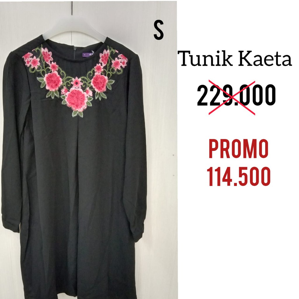 ELZATTA TUNIK KAETA / TUNIK ELZATTA MURAH / TUNIK ELZATTA PROMO / ATASAN WANITA POLOS