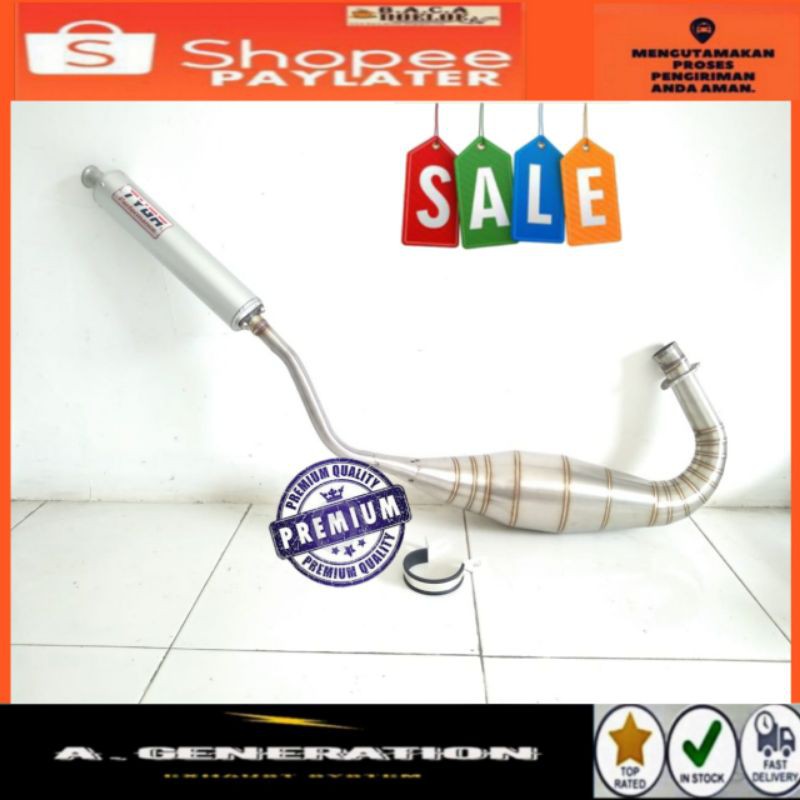 knalpot kawasaki ninja r /rr/ss dan krr stainlist type cobra slancer alumunium las