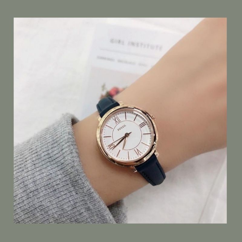 100% ORIGINAL Jam Tangan Wanita Fossil ES 3843 Bergaransi