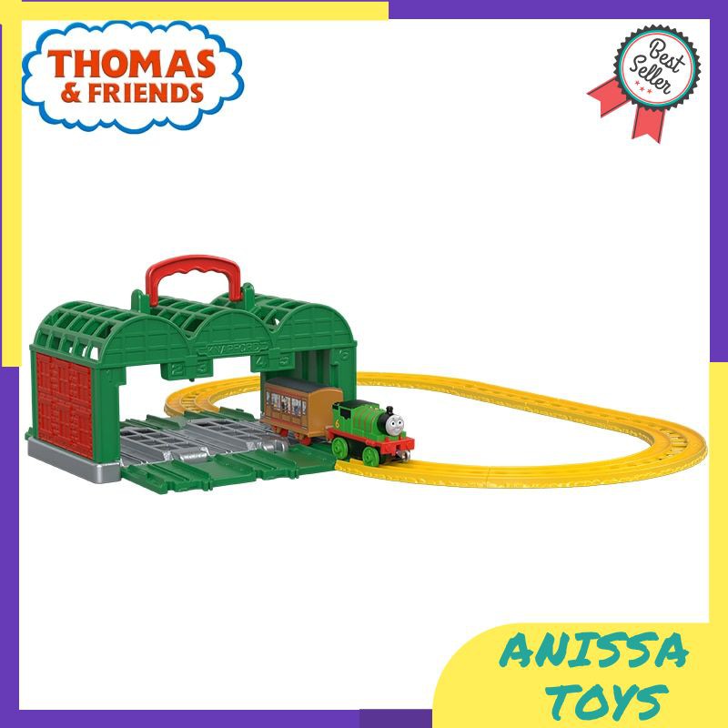 Mainan Kereta Api Thomas Mainan Elektronik Original Thomas&Friends Train Toys Railway Builder