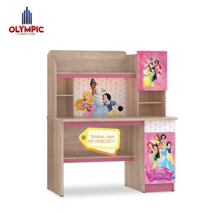 Meja Belajar Anak / Meja Belajar Princess Khusus Kargo M9I99Vrdfr