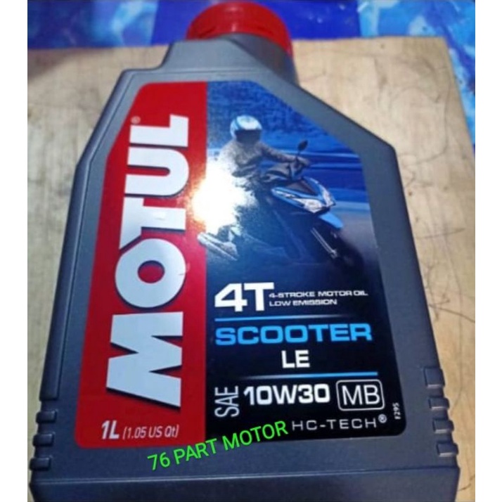 OLI MOTUL SCOOTER LE 1 LTR SAE 10-30 FOR ALL MATIC