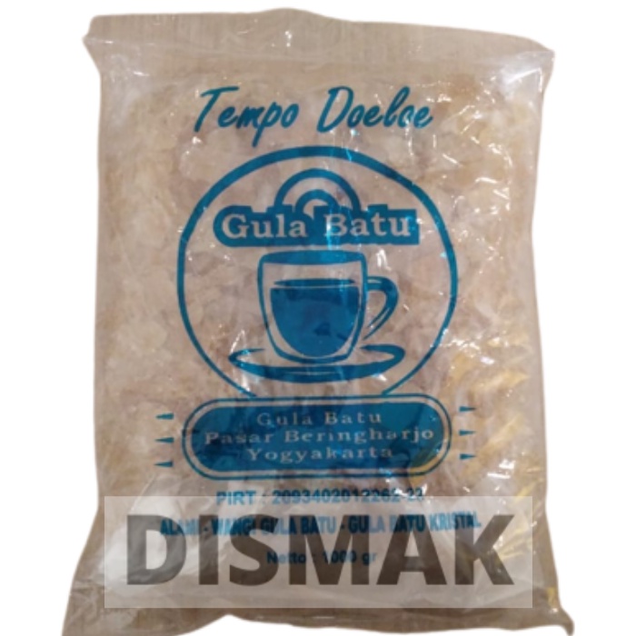 Gula Batu Kristal Kuning Alami 1 KG asli Jogja