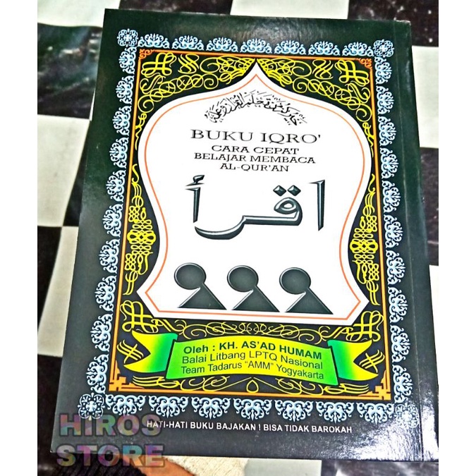 

Buku Iqra Besar Original Bukan Bajakan • Cara Baca Al Quran