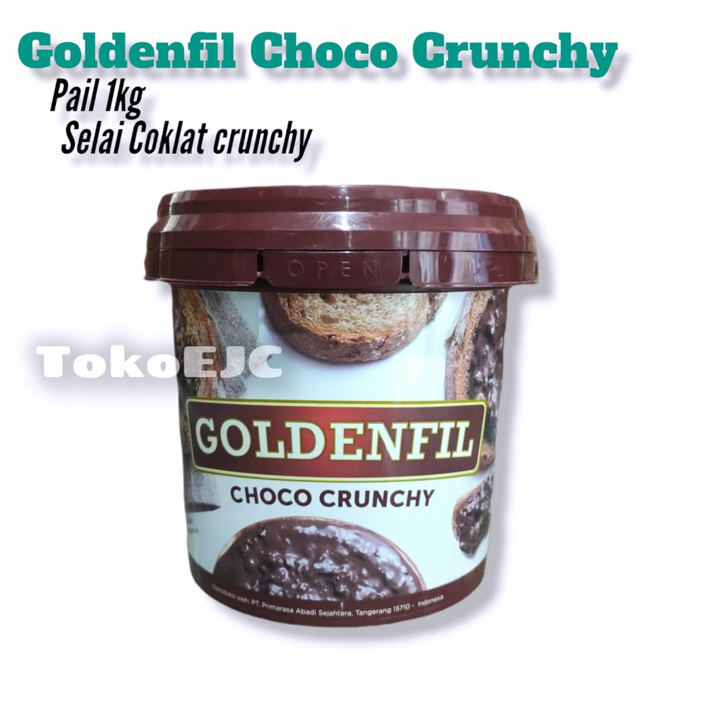 

Selai Goldenfil Choco Crunchy / Tiramisu Crunchy / Greentea Crunchy 1kg / Strawberry Jam 1kg / Blueberry Jam 1kg