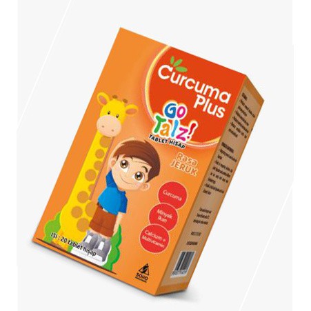 Curcuma Plus Tablet Go Talz Rasa Jeruk