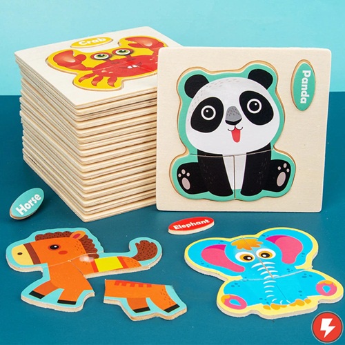 Flashmart Mainan Anak Montessori Puzzle Children Toy