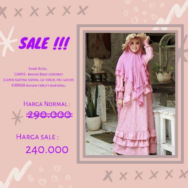 DISKON / PROMO / SALE / GAMIS DEWASA