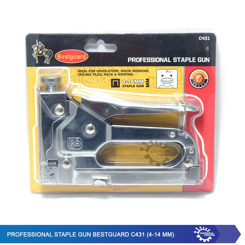 Professional Staple Gun Bestguard C431 (4-14 mm)