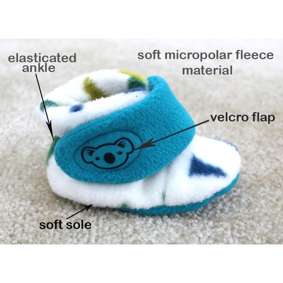 CUDDLEME Fitted Baby Booties | Sepatu Bayi | Kaos kaki bayi Cuddle Me