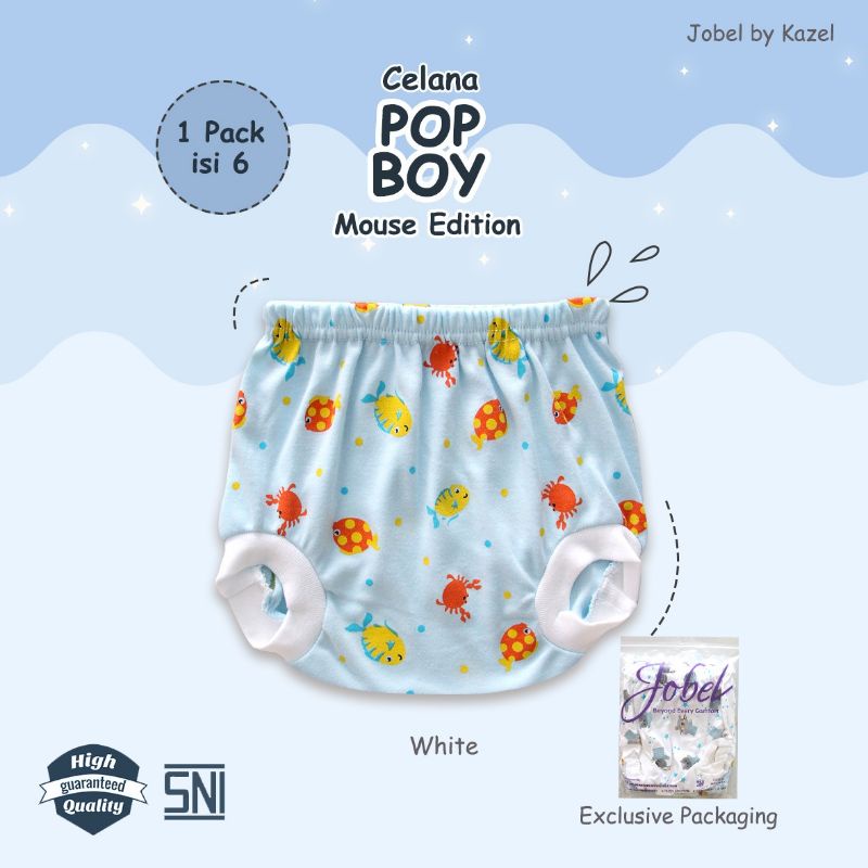 Jobel Celana Pop Boy Mouse Edition (0 sd 24 bulan)