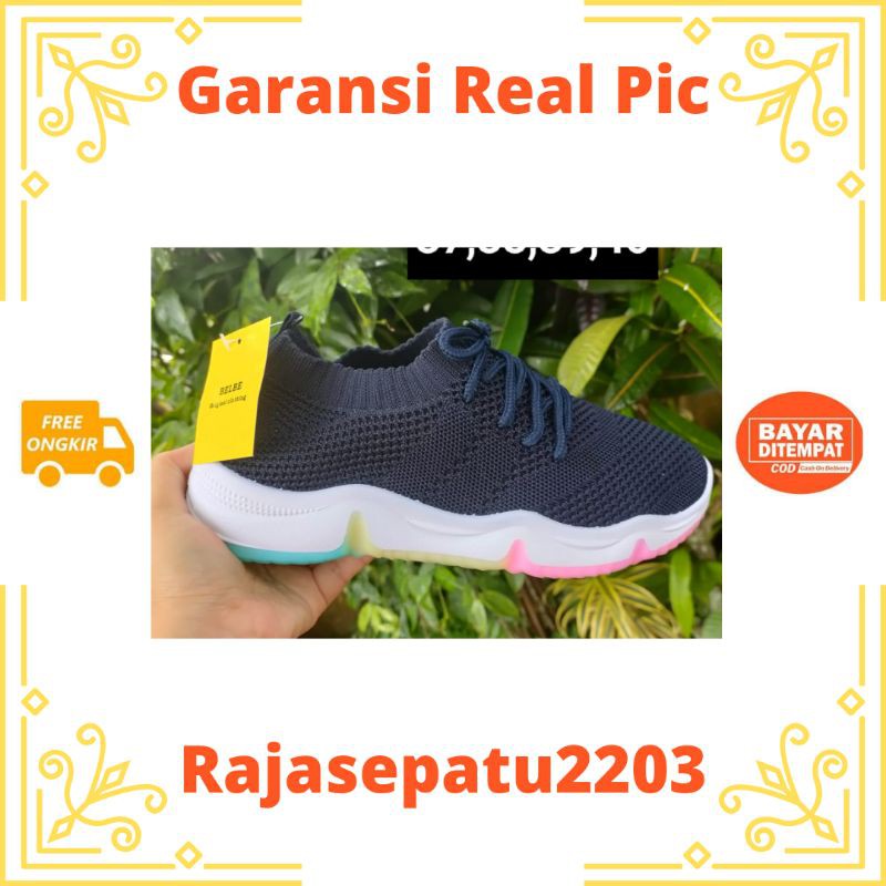 Sepatu Slip On Navy Belbe