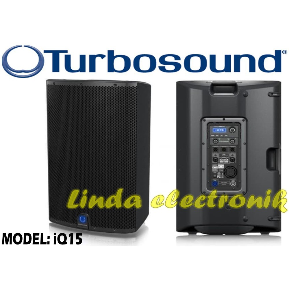 SPEKAER AKTIF TURBOSOUND IQ15 IQ 15 15inch 2 pcs ORIGINAL