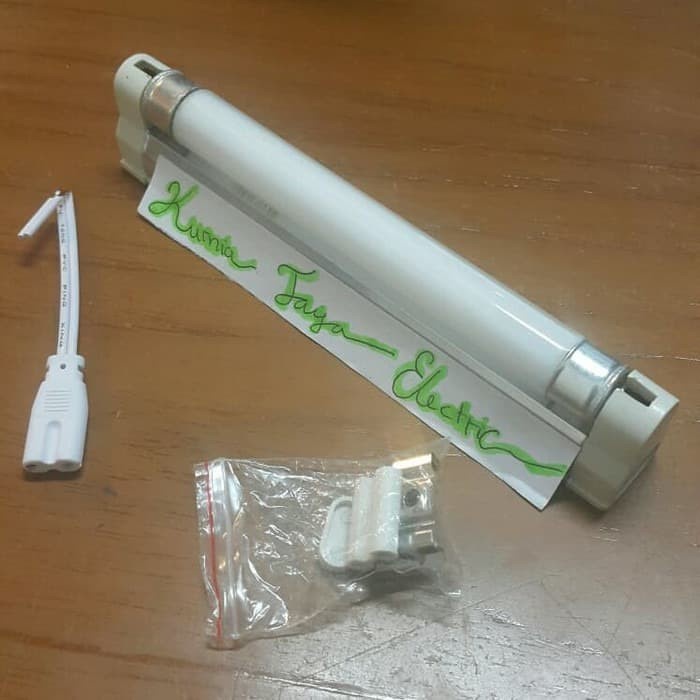 Lampu TL T5 4W UV Insect Killer Nyamuk / Serangga Komplit Kap Neon Set