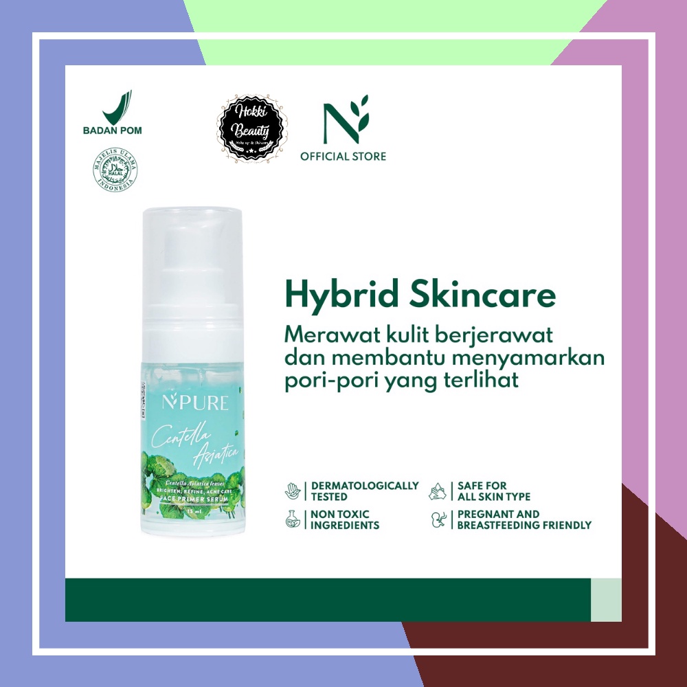 NPURE Silky Face Primer Serum Centella Asiatica (Cica Series)