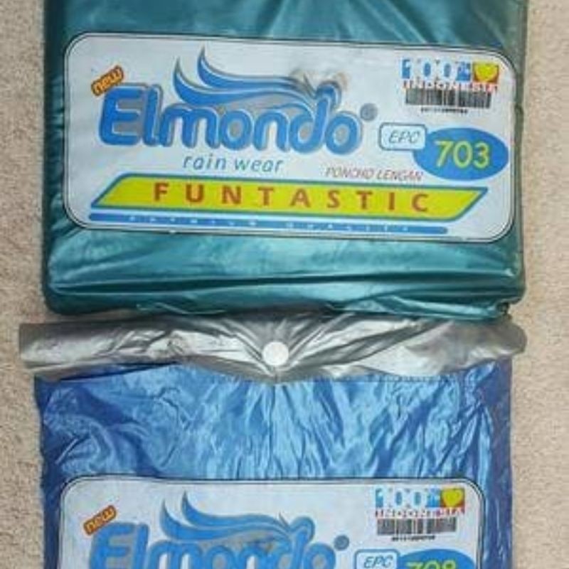 Jas ujan ponco lengan Elmondo Funtastic 703