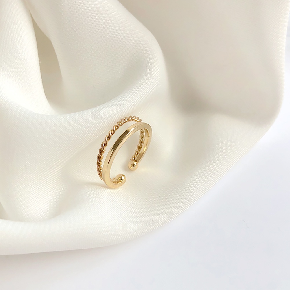 Needway  Cool Pearl Camellia Rings Adjustable Fashion Jewelry Finger Ring Trendy Cute Couple Korean Alloy For Women Opening ring