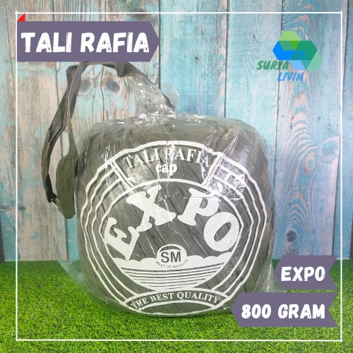 

Tali Rafia / Tali Plastik Hitam Expo 8 ons