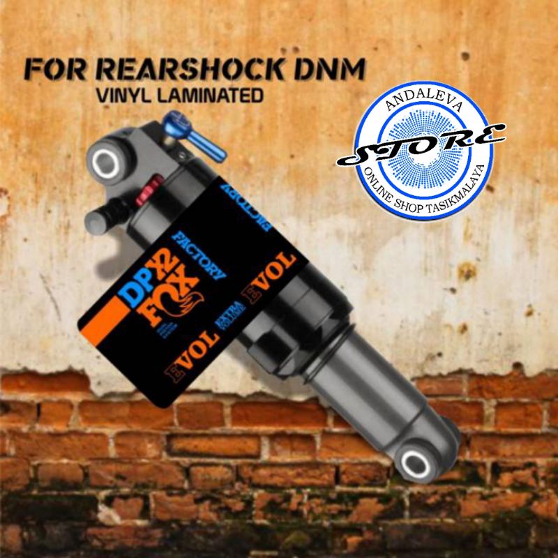 [PROMO] Stiker Decal RearShock Sepeda Fox DPX2 Falctory Terbaru / Decal Stiker Rear Shock Sepeda Fox