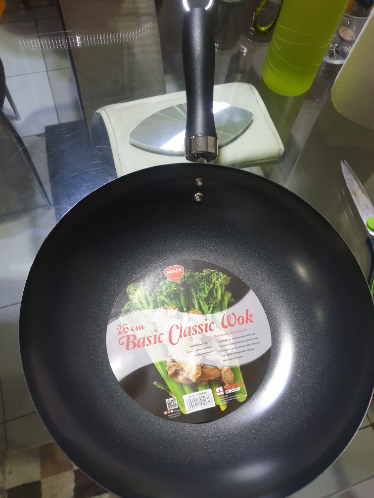 Maspion Wajan Basic Classic Wok 26 Cm - Wajan Antilengket