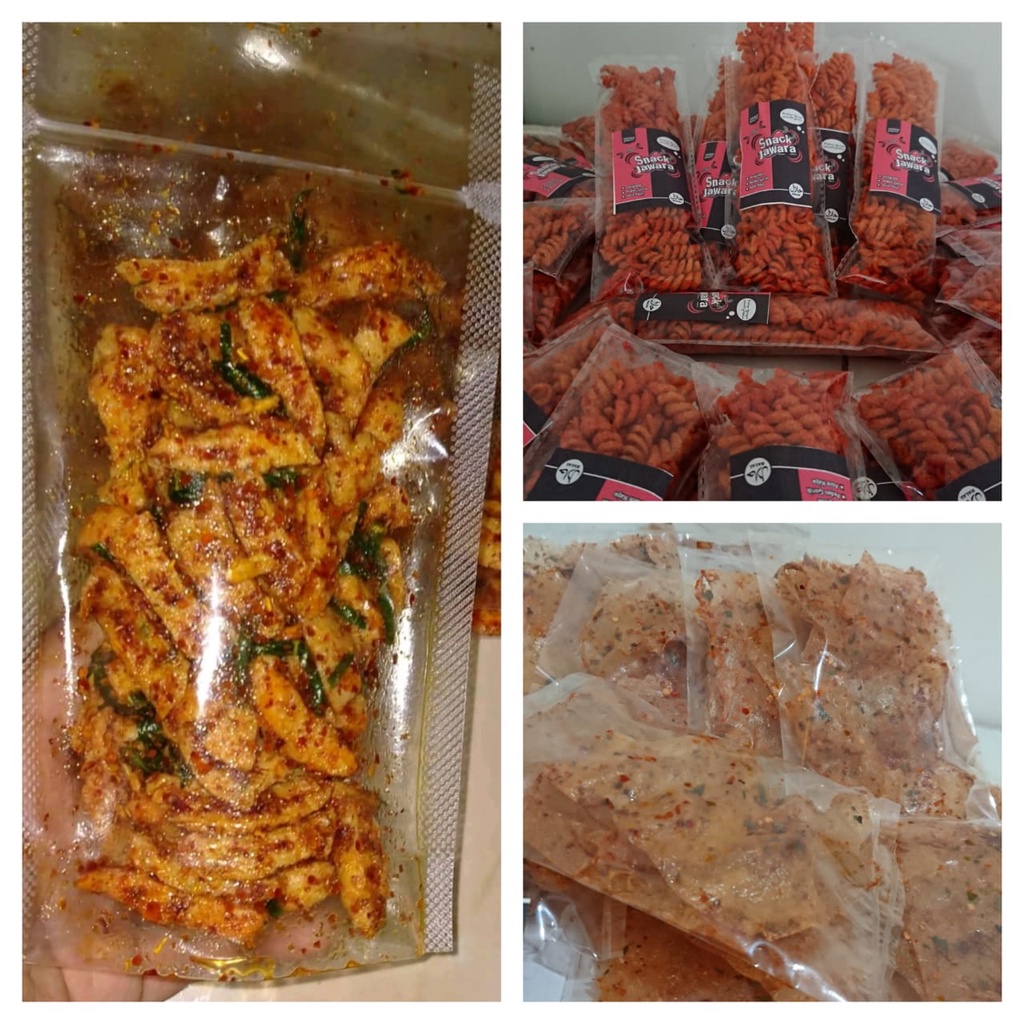 

[MAKANAN RINGAN PEDAS] ANEKA CEMILAN PEDAS KHAS REMPAH MAJALENGKA