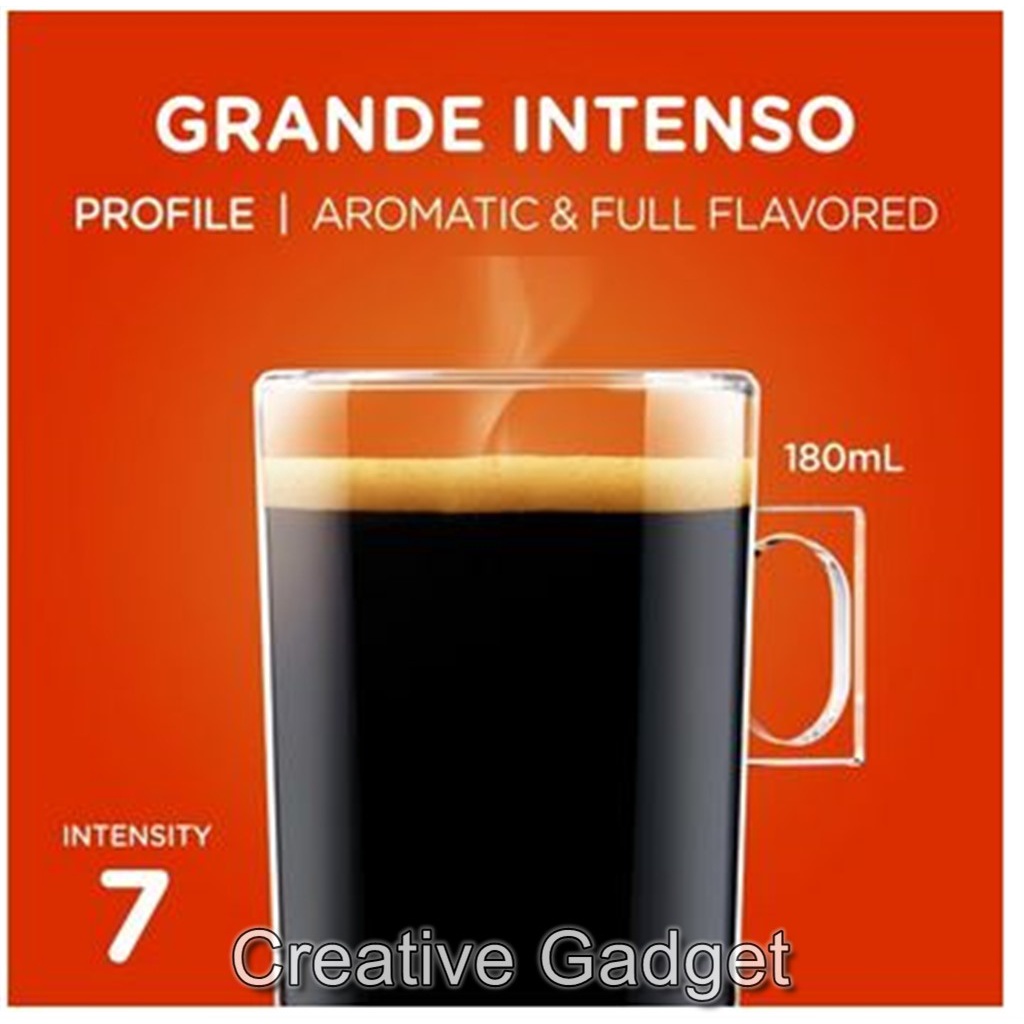 

NESCAFE Dolce Gusto Kapsul - Grande Intenso - 1 Box Coffee Capsule