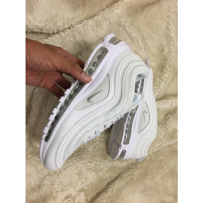SEPATU NIKE AIRMAX AIR MAX 97 FULL WHITE TRIPLE WHITE UNISEX