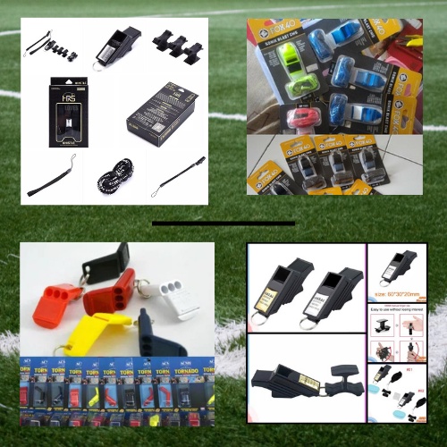 Pluit Wasit Sepakbola Import / Pluit HRS / Pluit Sonik Blast / Pluit Wanzai / Pluit Ori / Perlengkap