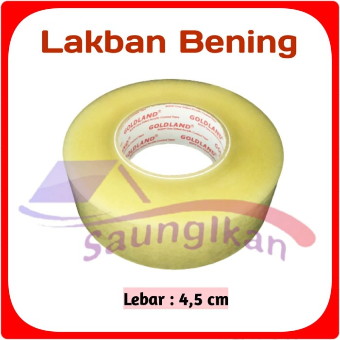 

Spesial Lakban Bening Jumbo L 4.5 Cm Panjang 300 Meter Murah