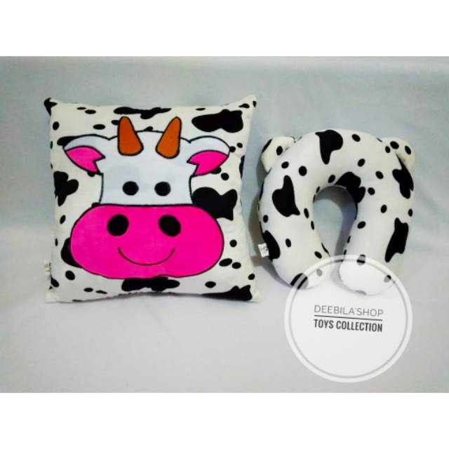 BANTAL SOFA MOTIF SAPI, JERAPAH, MACAN /BANTAL LEHER /BANTAL MOBIL / BANTAL CARSET