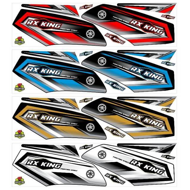 Striping Rx King Variasi Yamaha Sticker Lis Motor List Body Stiker