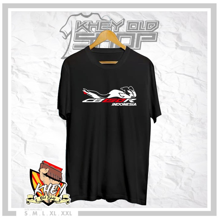 BAJU KAOS Honda CB 150 R INDONESIA Kaos Distro Otomotif - KHEY OLD SHOP
