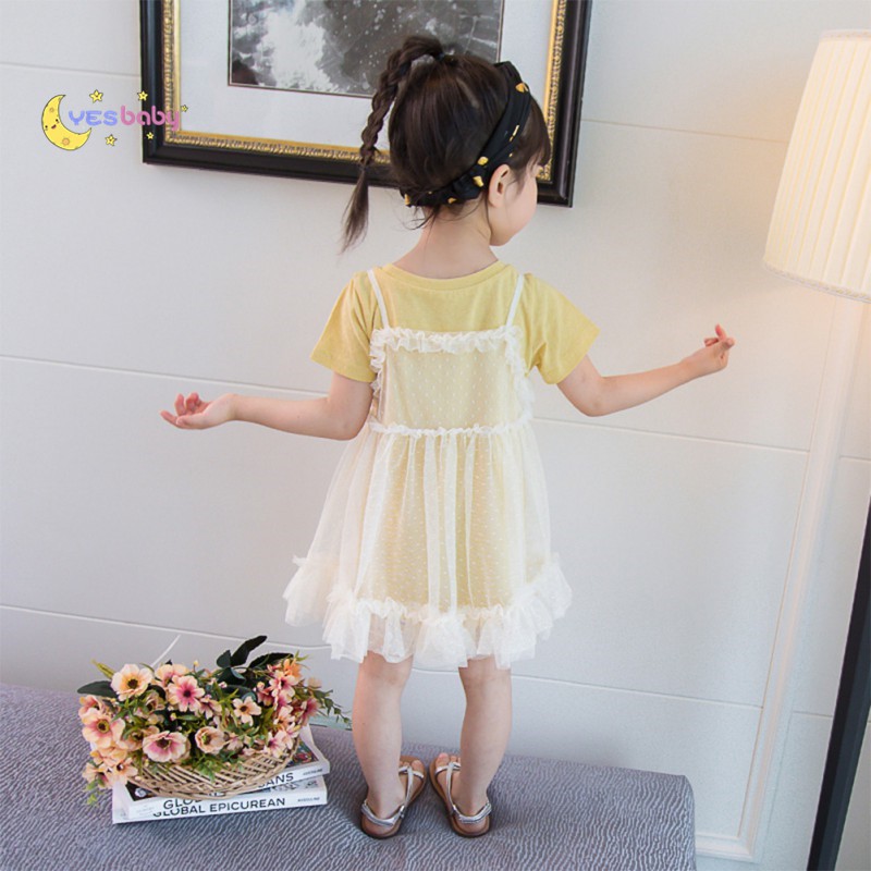  baju  anak  import terbaru YESBABY Dress Anak  Princess Korea  