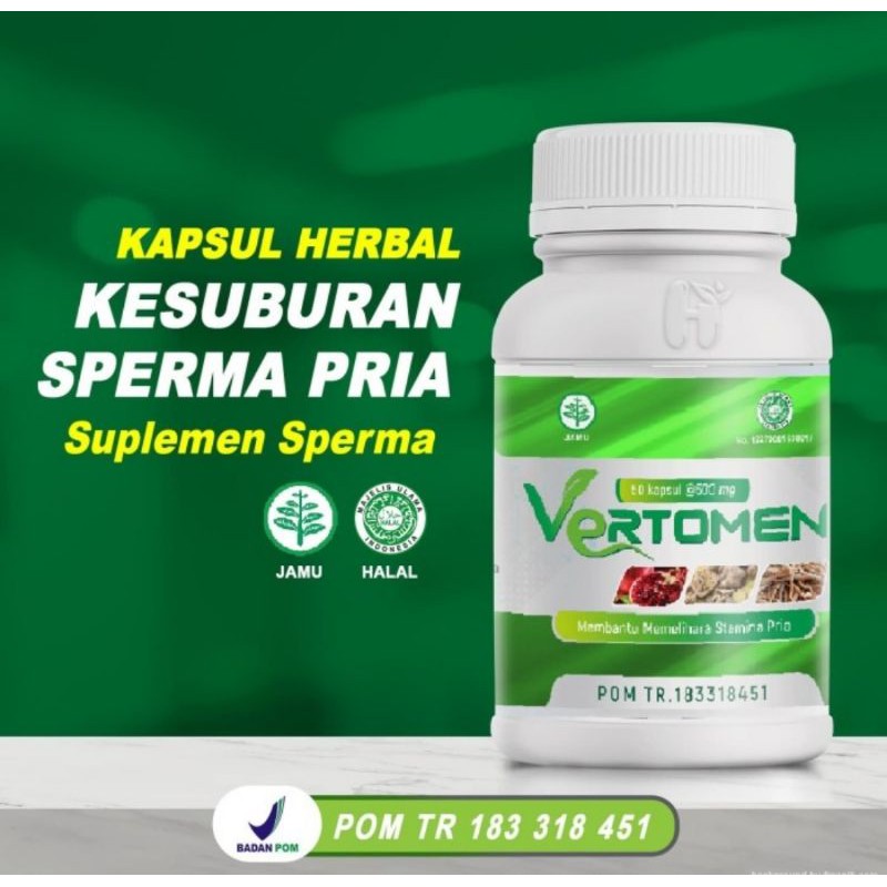 VERTOMEN herbal kesuburan pria TERMANJUR PROMIL MANIMAX