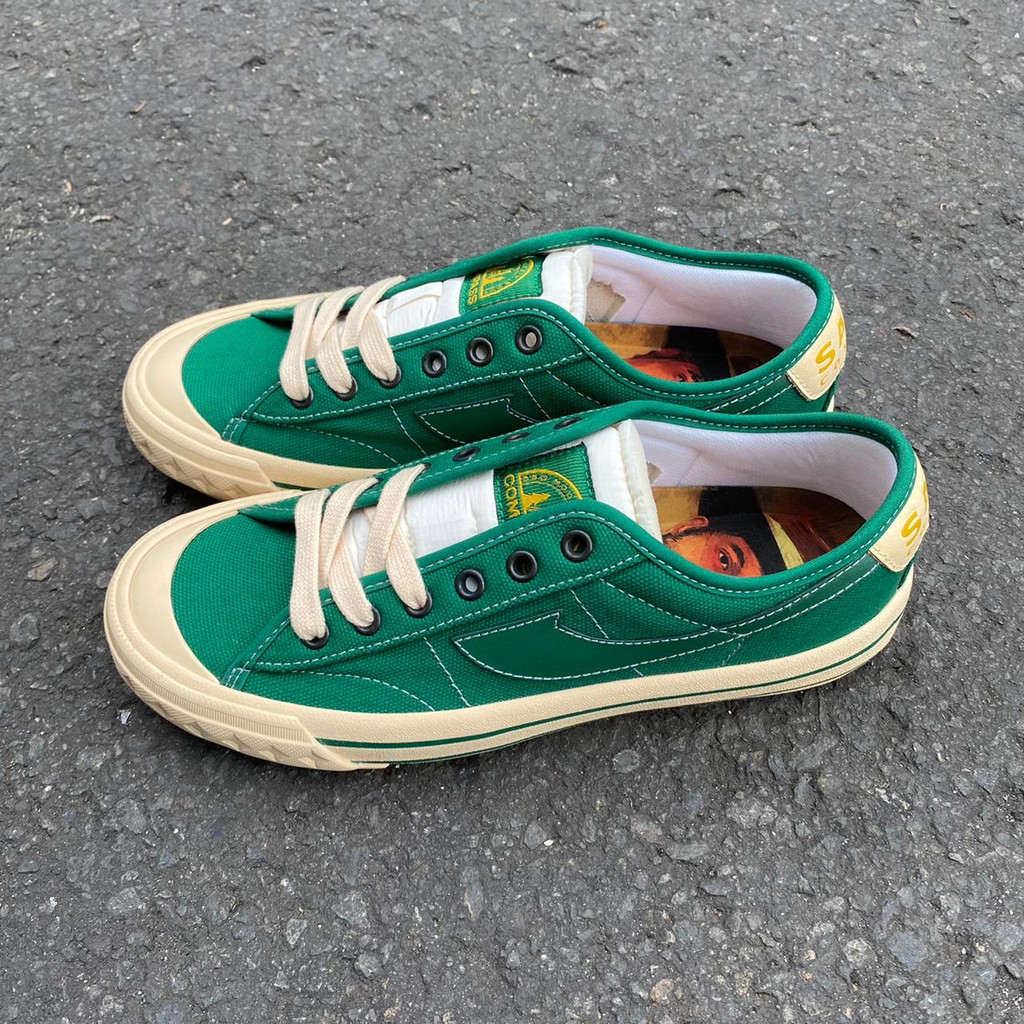 Sepatu Pria Compass series (Hi/Low) Green and Brown Colours with BBQ Mountain Boys-3