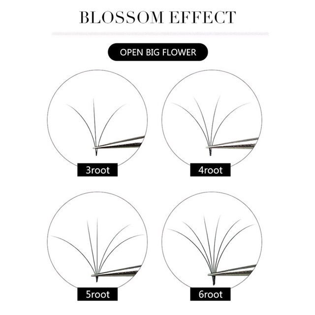 YELIX Blossom Russian Volume Eyelash Extension