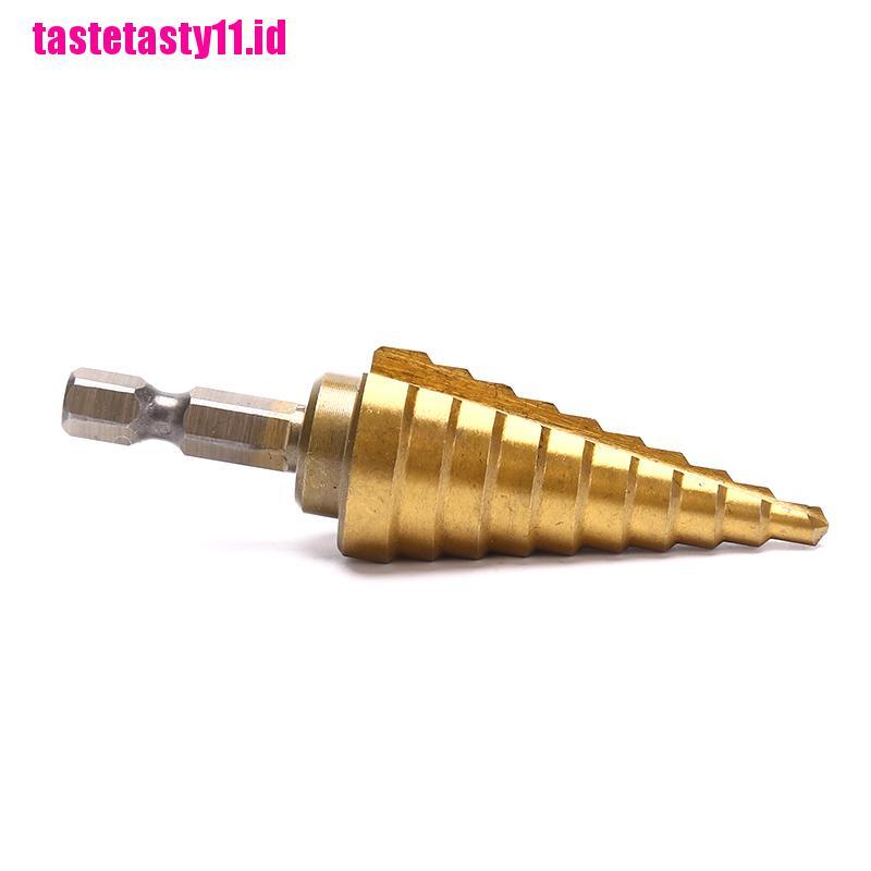 Taty Mata Bor Pagoda Hss Hex Titanium 4-22mm Untuk Melubangi Baja